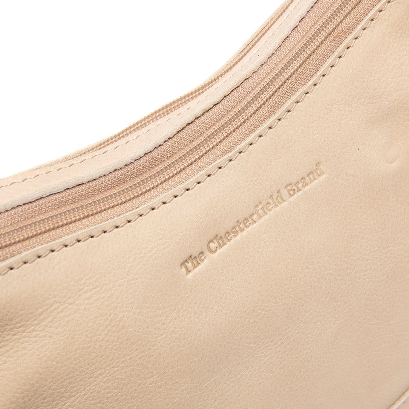 Irving Full-Grain Leather Shoulder Bag për femra