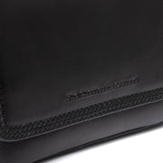 
Classic 100% Full-Grain leather Bag - Pamje e pasme me rripa lëkure të përforcuar