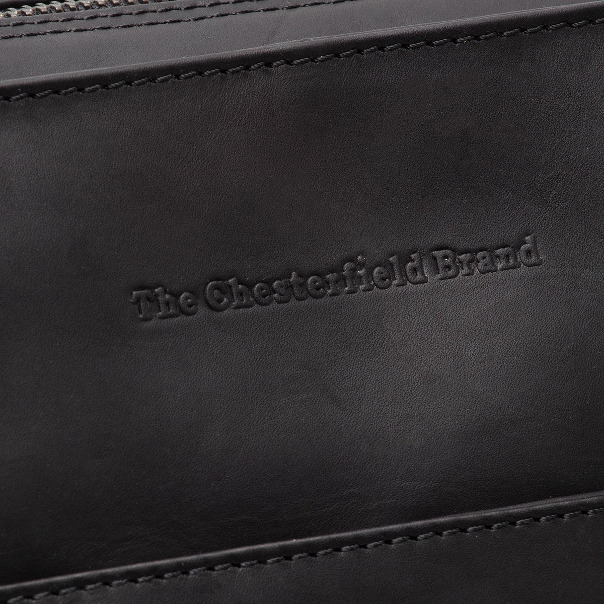 
Classic 100% Full-Grain leather Bag - Pamje e pasme me rripa lëkure të përforcuar