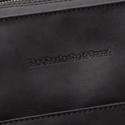 
Classic 100% Full-Grain leather Bag - Pamje e pasme me rripa lëkure të përforcuar