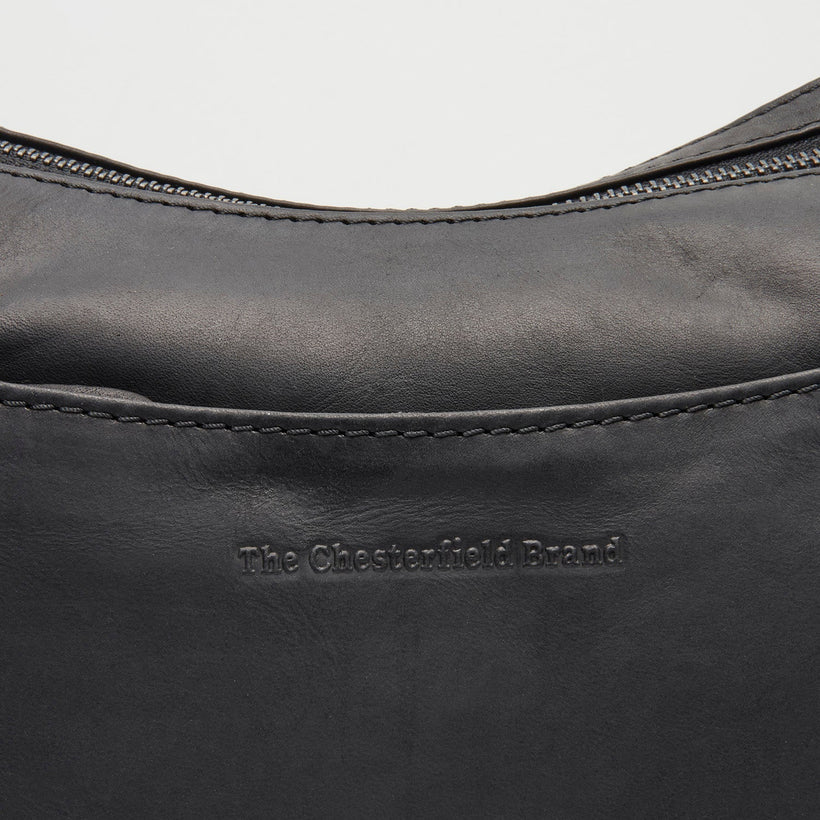 Tivra Full-Grain Leather Shoulder Bag për femra