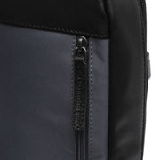 
Classic 100% Full-Grain leather Bag - Pamje e pasme me rripa lëkure të përforcuar