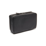 
Leather Tech-Organizer Ardan për Femra - Pamje e pasme me supe të theksuara dhe buzë të pastër