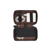 
Tailored Rib Cuffs & Hem Craftsmanship Construction Detail on Leather Tech-Organizer Ardan për Femra