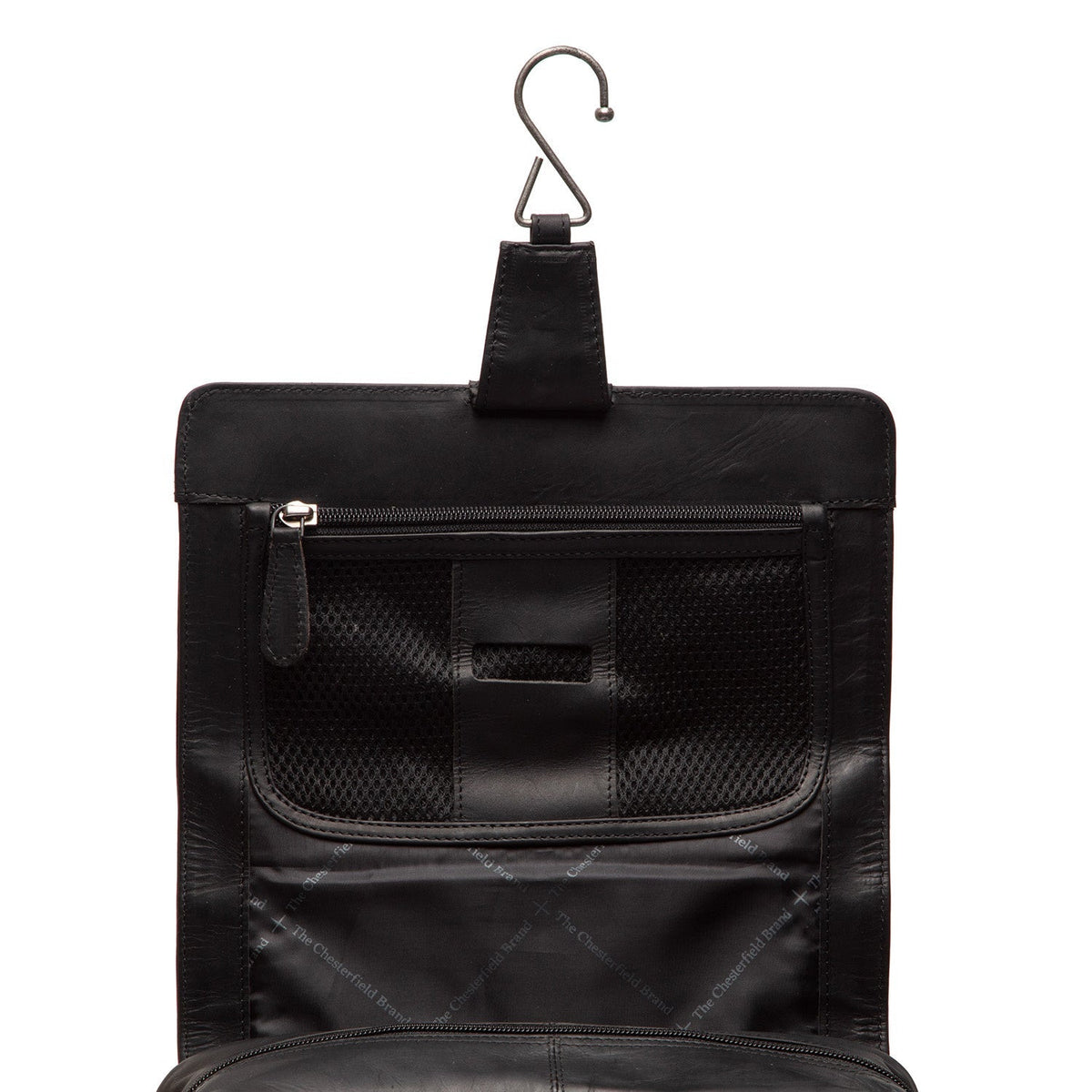 
Detaje nga afër of Classic Collar & Heavy-Duty Zipper Hardware on Rosario Çantë tualeti lëkure