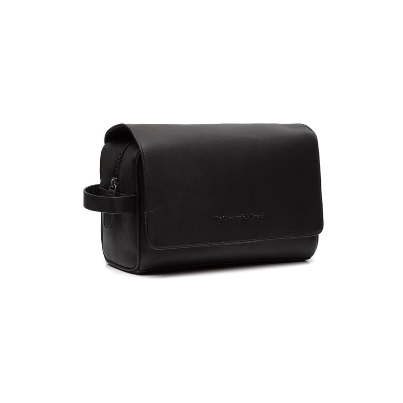 Rosario Full-Grain Leather Toiletry Bag për femra