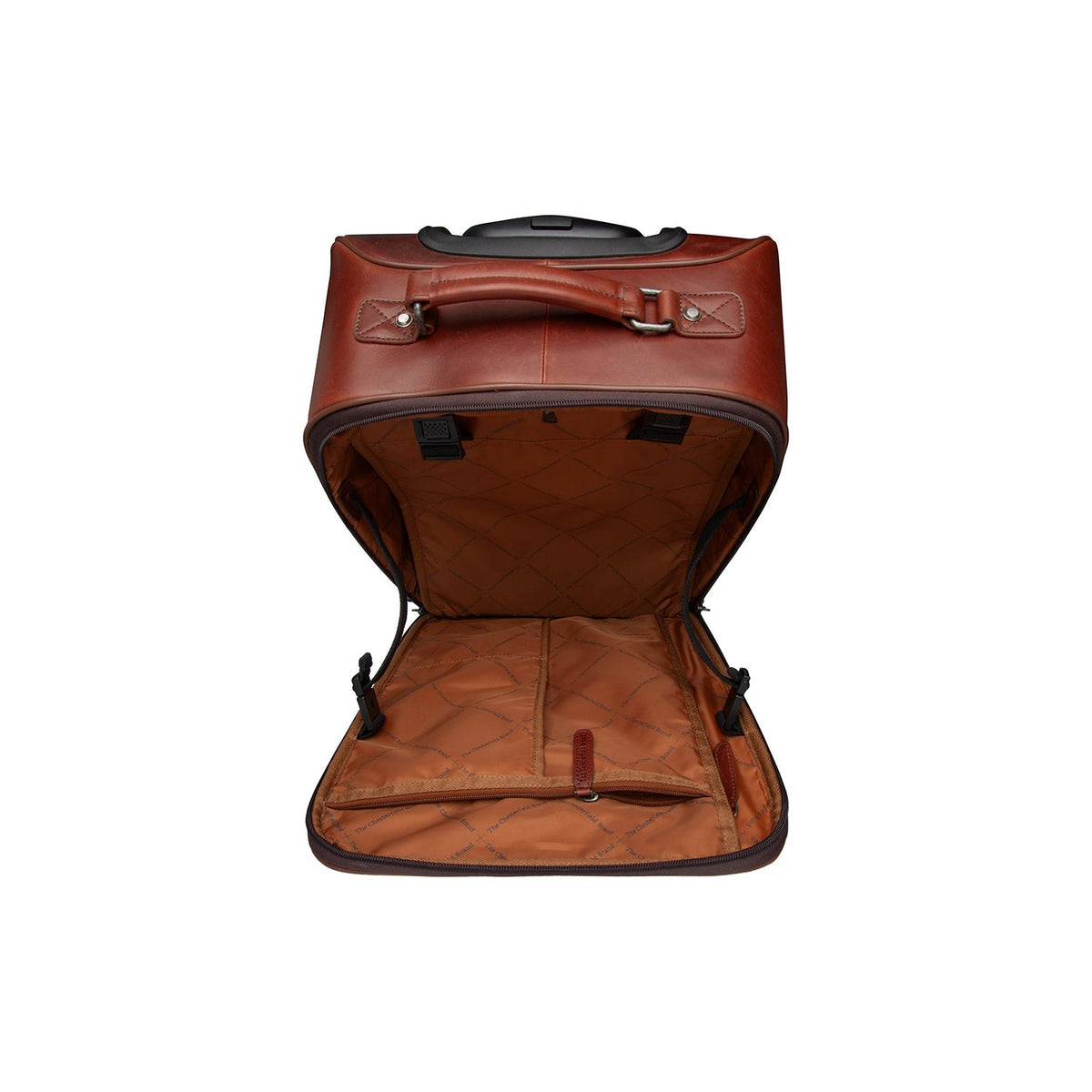 
Tailored Rib Cuffs & Hem Craftsmanship Construction Detail on Leather Trolley San Marino për Femra për Femra