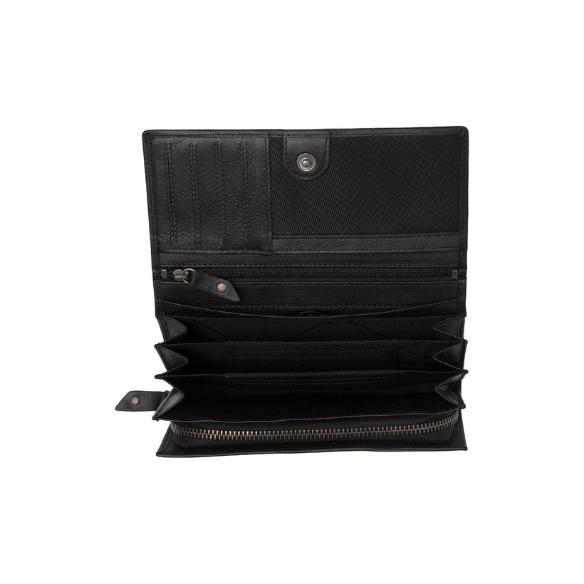 Arvento Full-Grain Leather Wallet për femra