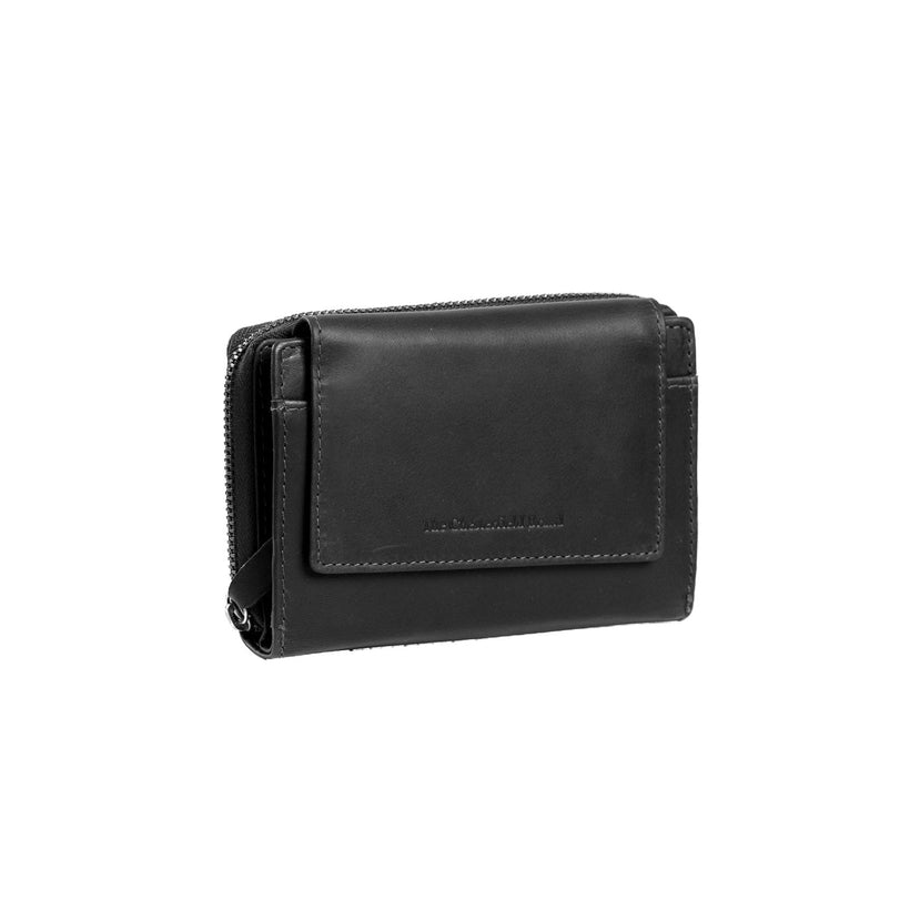 Ascot Full-Grain Leather Wallet për femra