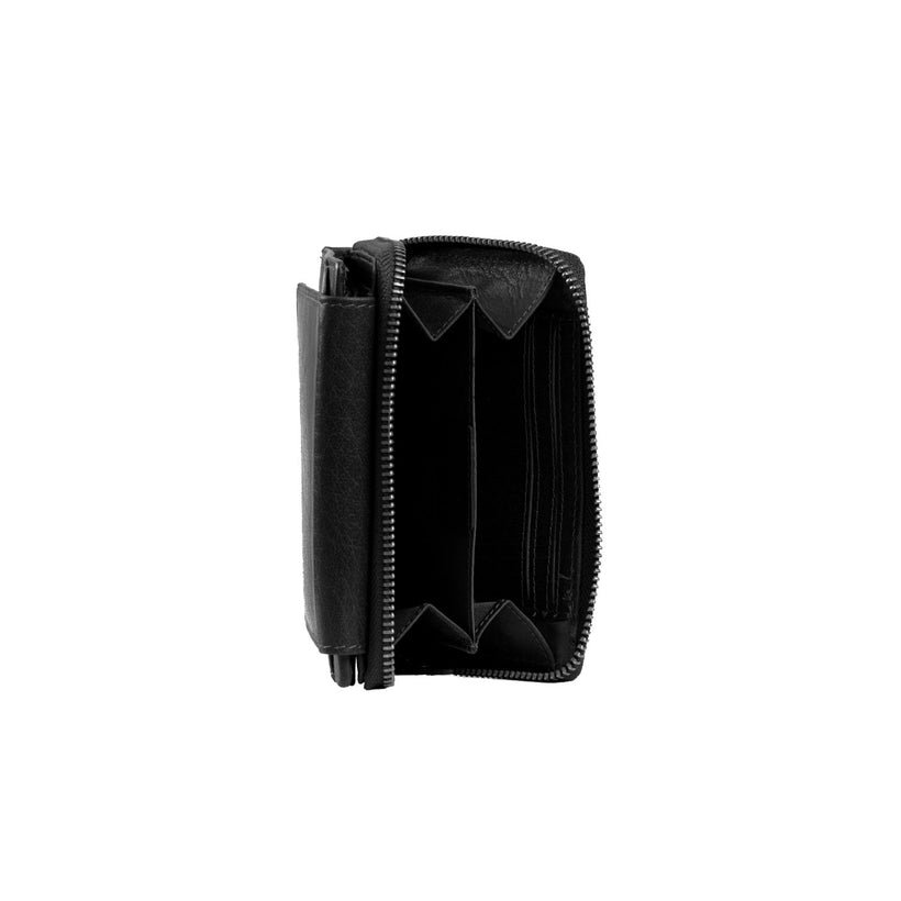 Hanoi Full-Grain Leather Wallet për femra
