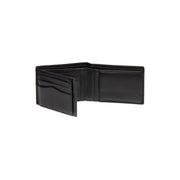 
Classic 100% Full-Grain leather Wallet - Pamje e pasme me rripa lëkure të përforcuar