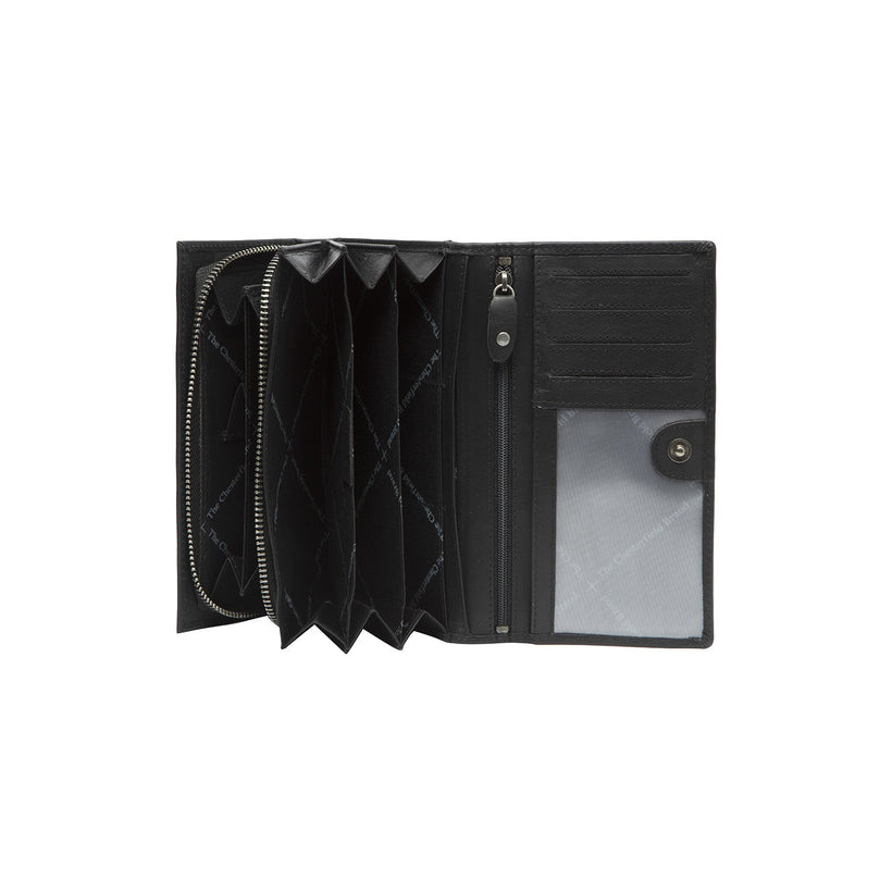 Mirthe Full-Grain Leather Wallet për femra