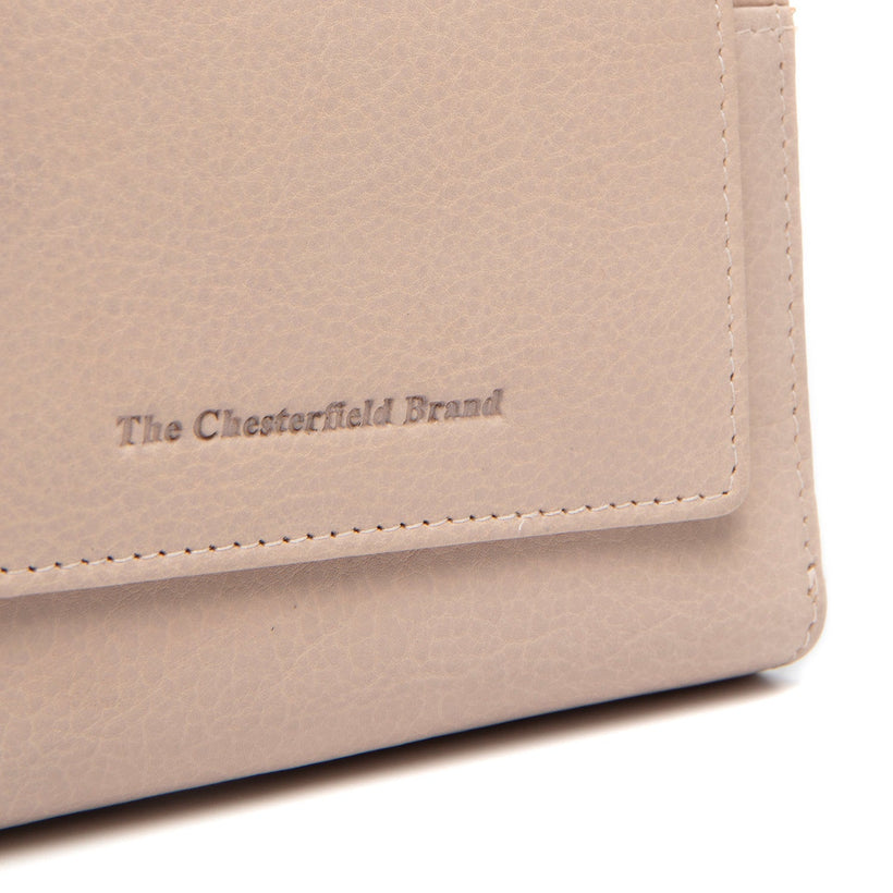Orveta Full-Grain Leather Wallet për femra