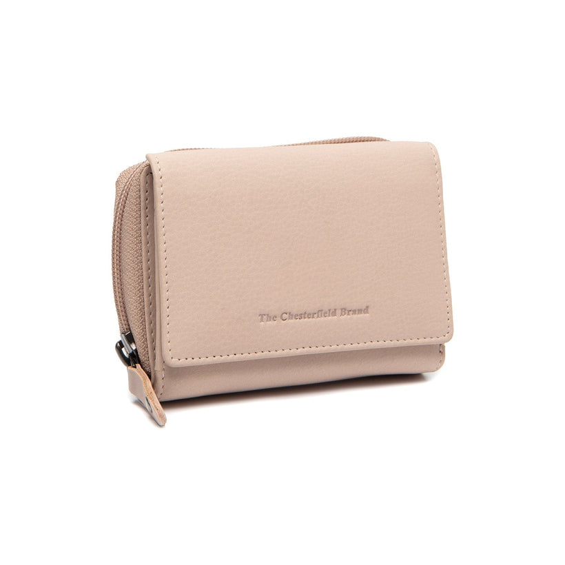 Zelan Full-Grain Leather Wallet për femra