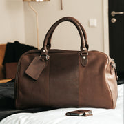 Liam Full-Grain Leather Weekender Bag – alternate product view 2