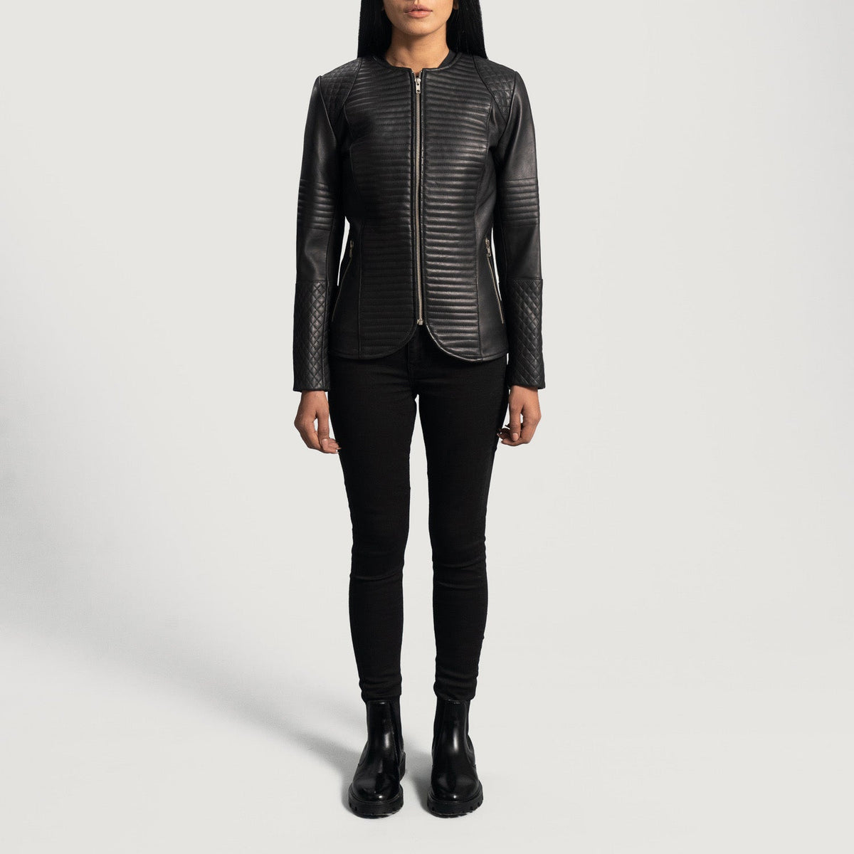 
Nexi E tegelisur Xhaketë Lëkure për Femra – alternate product view 3