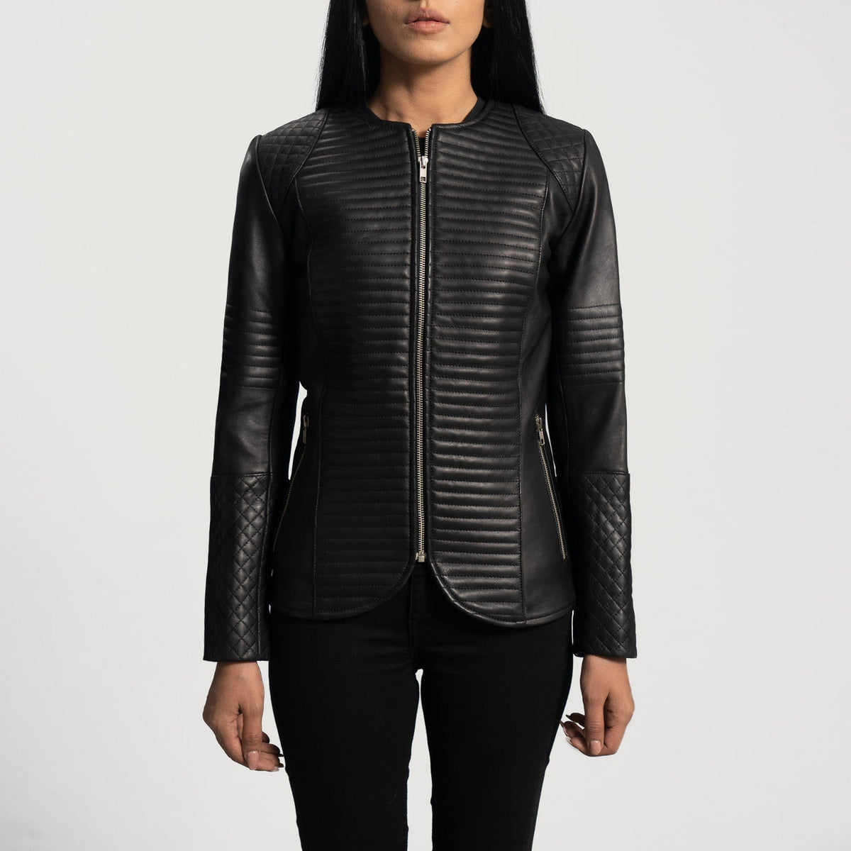 
Nexi E tegelisur Xhaketë Lëkure për Femra – alternate product view 4