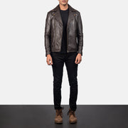 
Noah Xhaketë Motociklisti Lëkure për Meshkuj – alternate product view 4