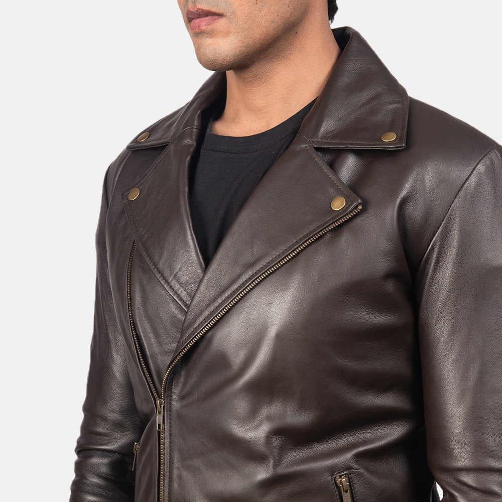 
Noah Xhaketë Motociklisti Lëkure për Meshkuj – alternate product view 6