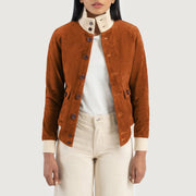 
Sasha A1 Xhaketë Bomber Lëkure për Femra – alternate product view 1
