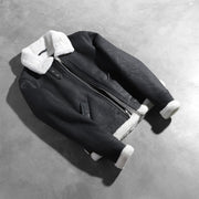 
Sherilyn B-3 E zezë Xhaketë Bomber Lëkure për Femra – alternate product view 7