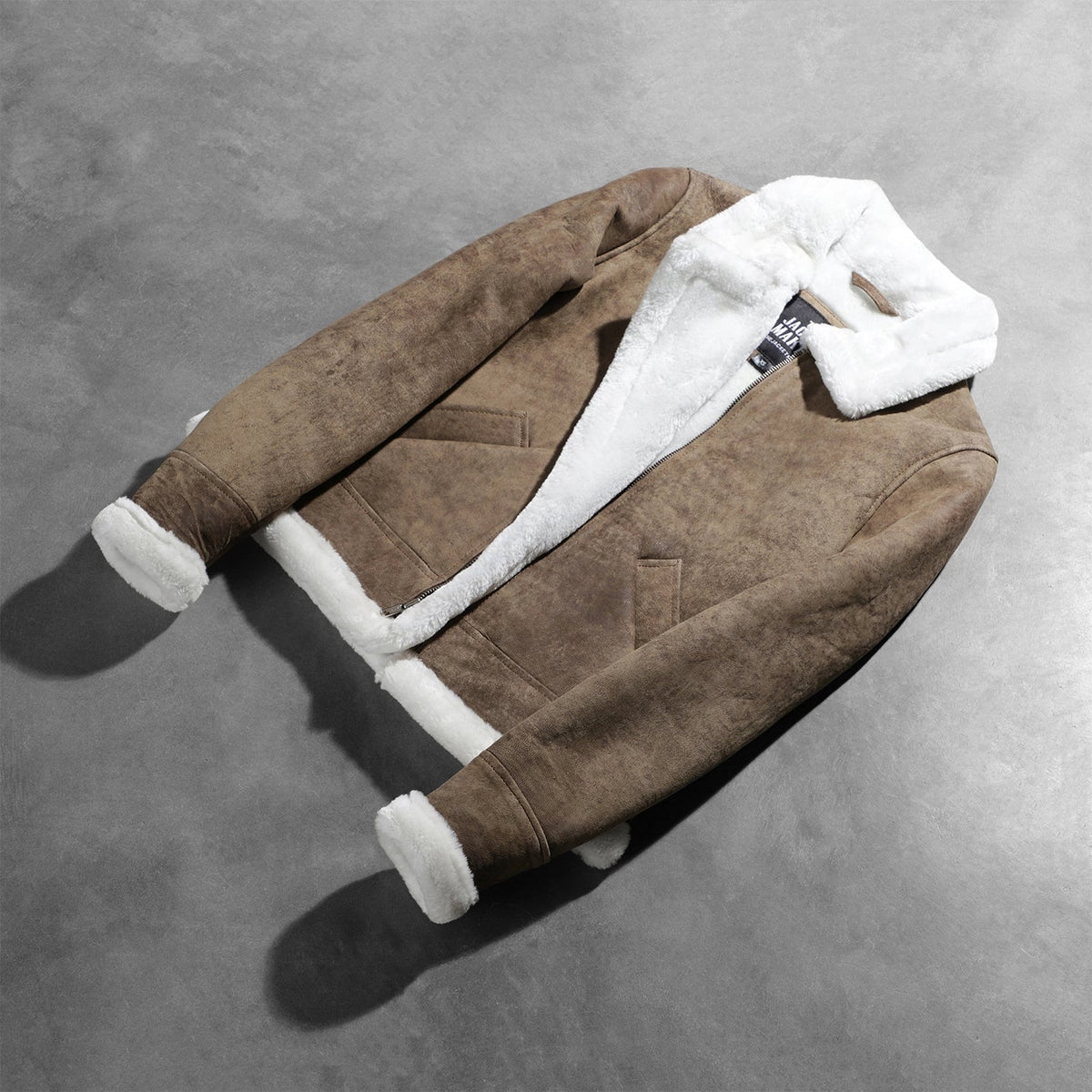 
Sherilyn B-3 E zezë Xhaketë Bomber Lëkure për Femra – alternate product view 8