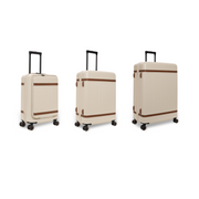 
Sandy Beach Suitcase Set Front Pocket Zuna për Femra për Femra, front view