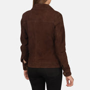
Suzy Trucker Kafe Xhaketë Lëkure për Femra – alternate product view 5