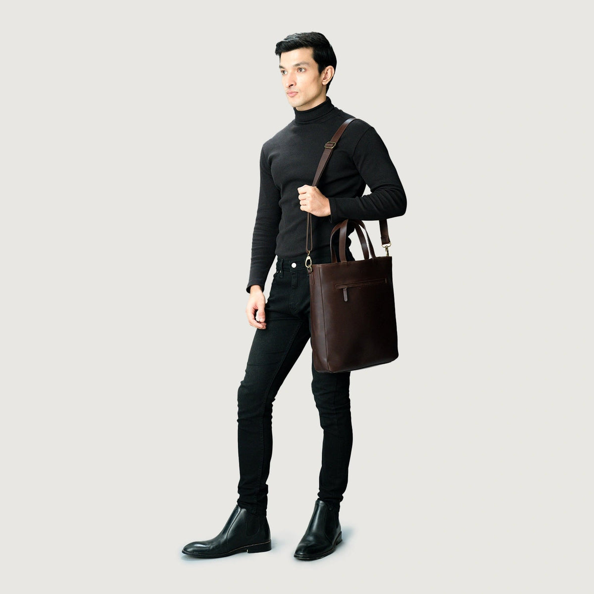 
The Poet Çantë tote lëkure – alternate product view 9