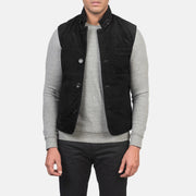 
Tony E zezë Suede Vest për Meshkuj - Pamje ballore dhe siluetë e përshtatur | Bli online