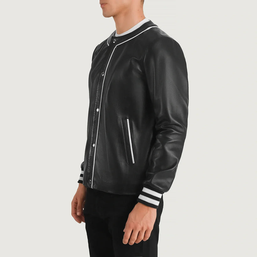 Willis Varsity Xhaketë Lëkure për Meshkuj