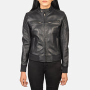 
Zenna Xhaketë Bomber Lëkure për Femra – alternate product view 4