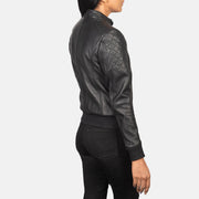 
Zenna Xhaketë Bomber Lëkure për Femra – alternate product view 5