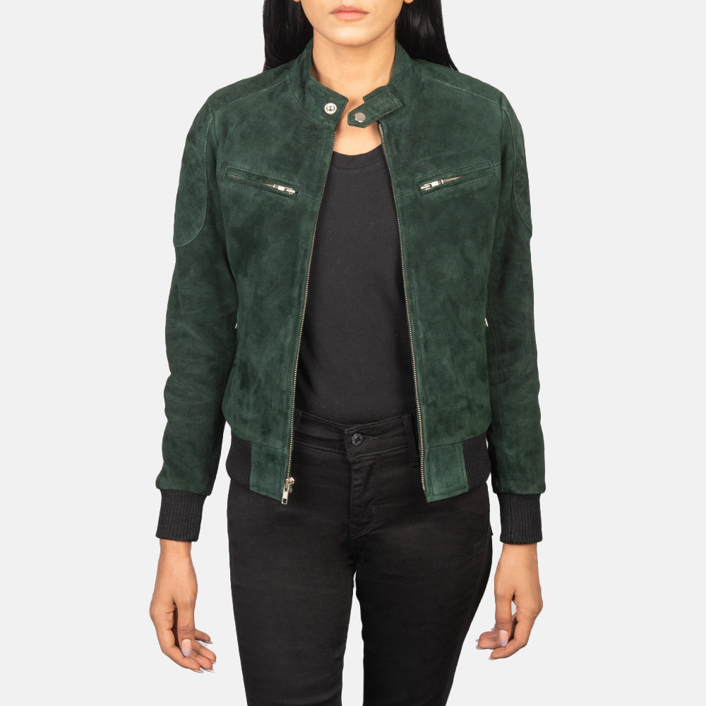 
Zenna Xhaketë Bomber Lëkure për Femra – alternate product view 1
