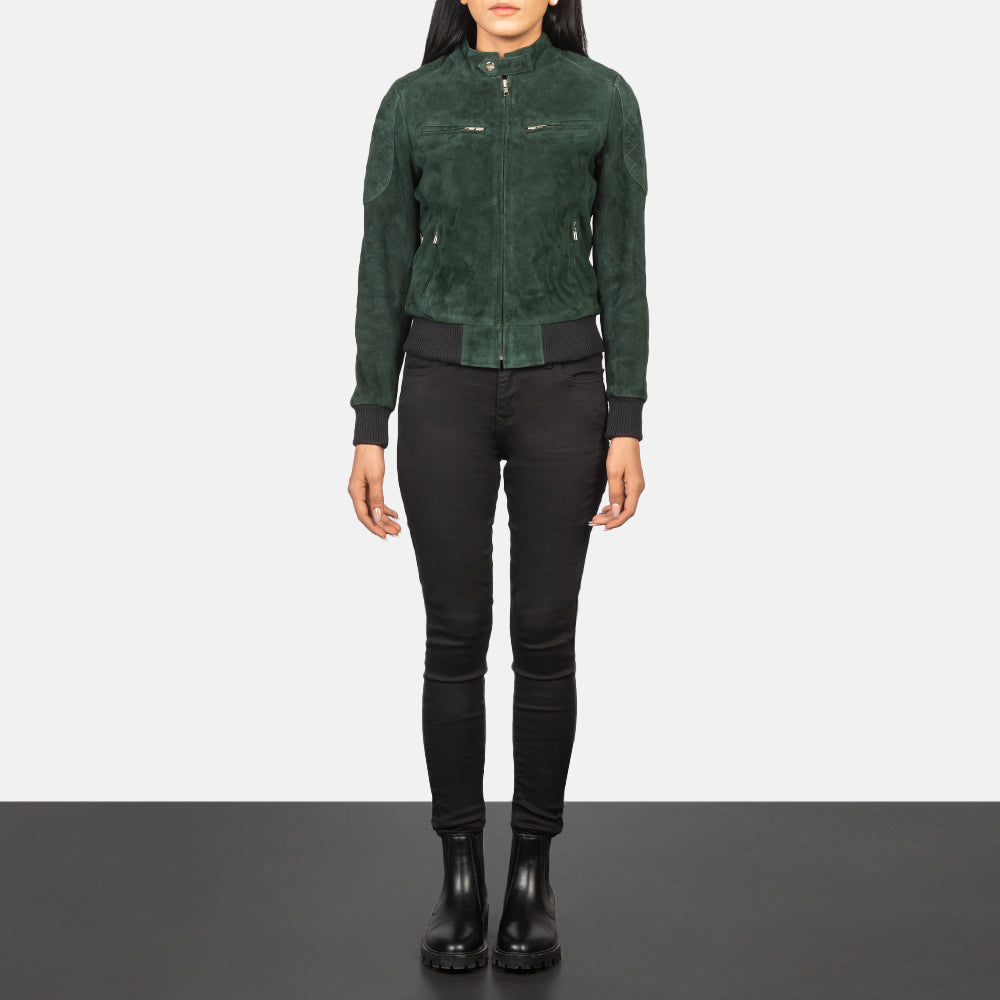 
Zenna Xhaketë Bomber Lëkure për Femra – alternate product view 3